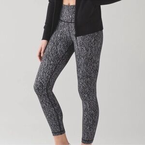 Lululemon High Times Pant Luon Suited Jacquard Women’s Size 4